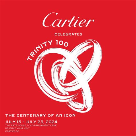 cartier trinity pop up.